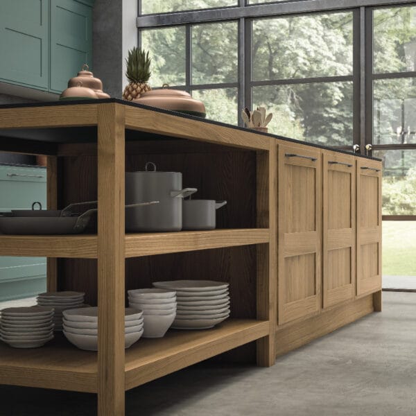 Canova Emerald Shaker Kitchen: Modern Luxury Traditional Modular Kitchen