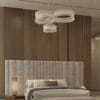 Altura Moderno Velvet High Bed