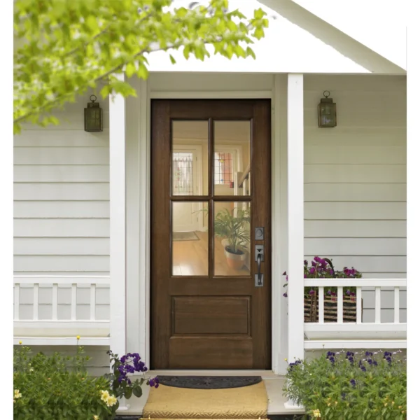 Heritage Mahogany Exterior Wood Front Door