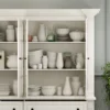 Modern Glass Display Cabinet, Luxury Dining Room Hutch, LED Curio Cabinet, Charcoal Oak Sideboard, Contemporary Glass Bookshelf, Home Gallery Storage.