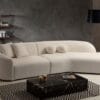 Monaco Grand Tufted Velvet Sectional