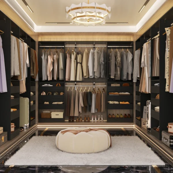 Verrerie Elite Boutique-Style Walk-in Closet System