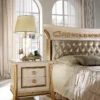 Amalfi Classic Black & Gold Luxury King Bedroom Set