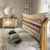 Amalfi Classic Black & Gold Luxury King Bedroom Set