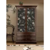 Heritage Floral Retro Country Armoire Wardrobe