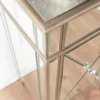 Antoinette Glamour Mirrored Storage Sideboard Buffet Cabinet