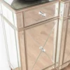 Antoinette Glamour Mirrored Storage Sideboard Buffet Cabinet