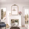 Elysian Heirloom Antique Gold Arched Wall Mirror