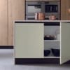 Aura Island Modular Wood & Glass Kitchen