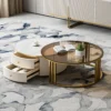 Aurelia-Nest Modern Rectangular Coffee Table Set
