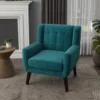 Azure Comfort Velvet Tufted Accent Chair