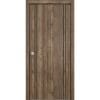 Elite Walnut Linear Modern Interior Bi-fold Door