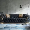 Carlino Accent Modern Velvet Sofa Set
