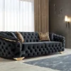 Carlino Accent Modern Velvet Sofa Set