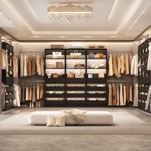 Grand Royale Custom Walk-in Closet System