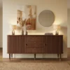 Mandea Mid-Century Walnut Sideboard
