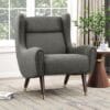 Edmund Luxe Wingback Modern Accent Chair