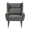 Edmund Luxe Wingback Modern Accent Chair