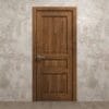Ego Cognac Oak Modern Solid French Door