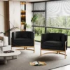 Elysian Luxe Modern Velvet Accent Chair