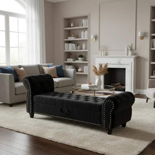 Everleigh Regal Entryway Storage Bench
