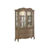 Everly Heritage Rustic Wood Display Cabinets