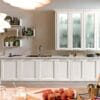 Free Country Charm Classic White Frame Kitchen