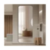 Aurelia Scalloped Gold Decorative Round Wall Mirror