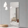 Aurelia Scalloped Gold Decorative Round Wall Mirror