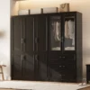 Grand Royale 8-Door Executive Armoire Wardrobe