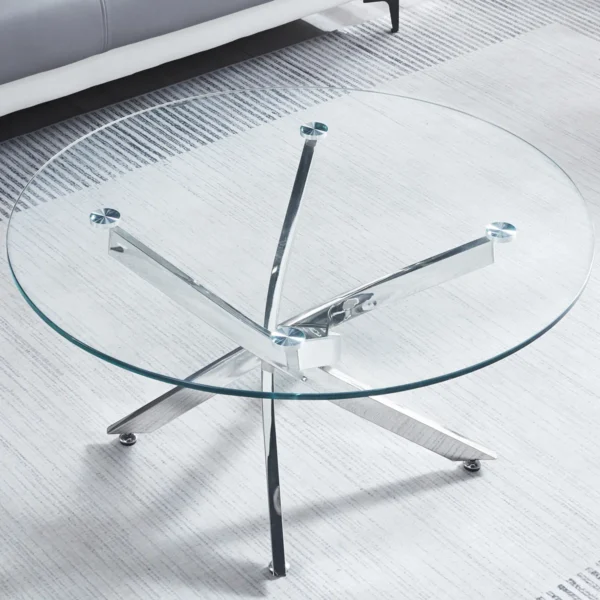 Landgraf Modern Glass Coffee Table