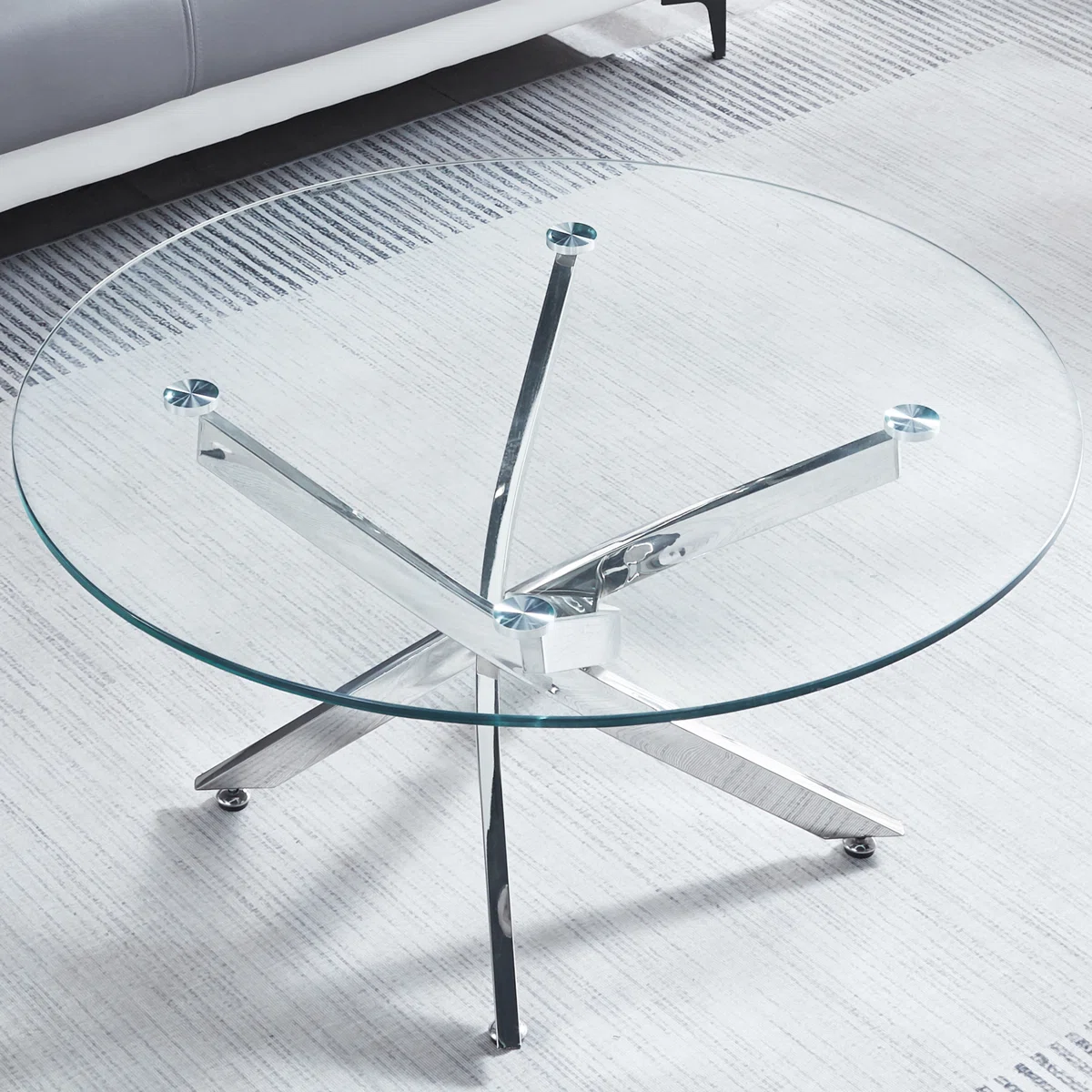 Landgraf Modern Glass Coffee Table