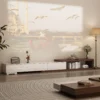 Loft Expansive Two-Tone Floating TV Console