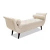 Lucien Luxury Velvet Entryway Settee Bench