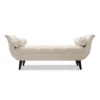 Lucien Luxury Velvet Entryway Settee Bench