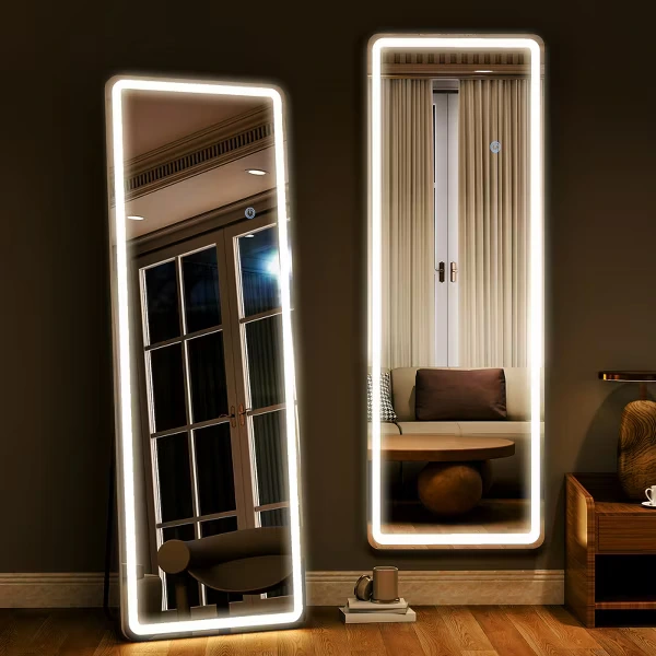 Lumina Luxe LED Backlit Full Length Mirror