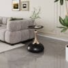 Lux Silhouette Round Space Saving Side Table