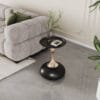 Lux Silhouette Round Space Saving Side Table