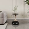 Lux Silhouette Round Space Saving Side Table