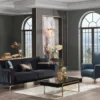 Majestic Serenity Premium Velvet Sofa