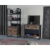 Metalix Industrial Platform Kids Bedroom Set