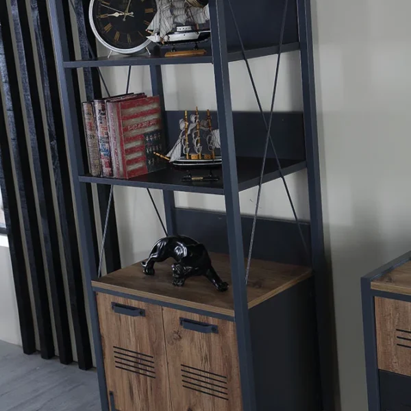 Metalix Industrial Platform Kids Bedroom Set