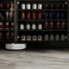 Milanese High-Gloss Onyx Premium Entryway Shoe Storage Cabinet