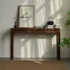 Minimalist Solid Wood Entryway Console Table