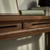 Minimalist Solid Wood Entryway Console Table