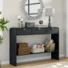 Modern Storage Entryway Console Table