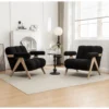 Nordic Zenith Bouclé Upholstered Accent Lounge Chair