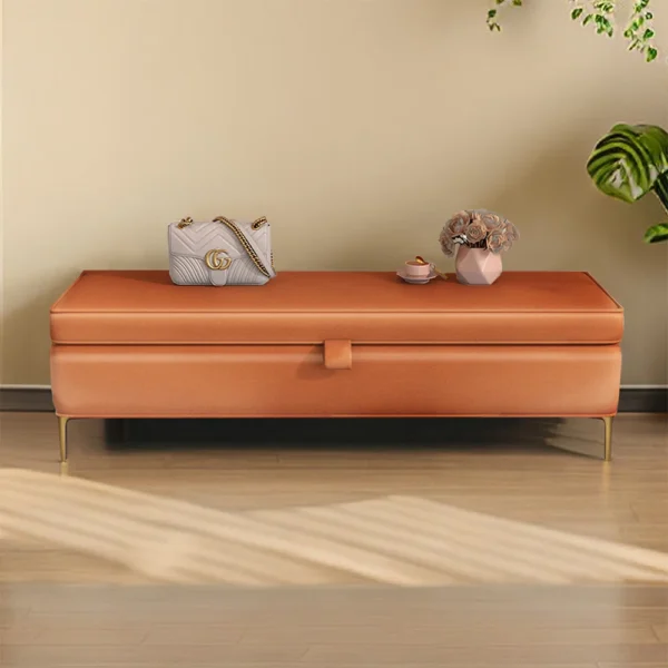 Sienna Horizon Entryway Flip-Top Storage Bench