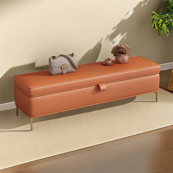 Sienna Horizon Entryway Flip-Top Storage Bench