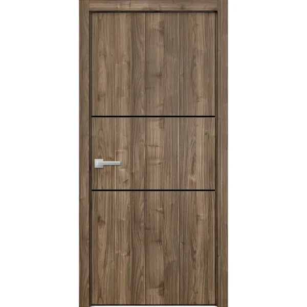 Planum Modern Walnut Walnut Internal Flush Door